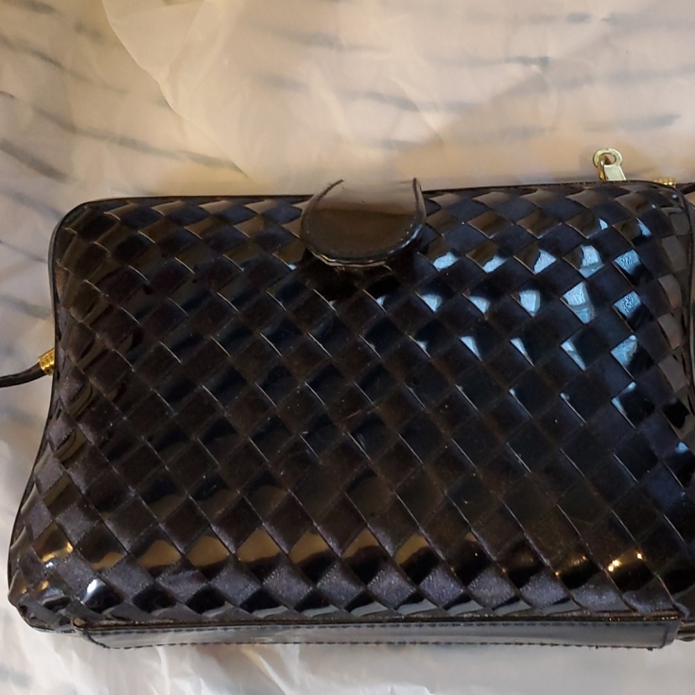 Black dresy purse